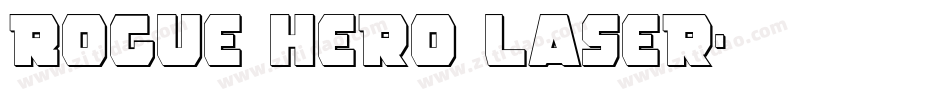 Rogue Hero Laser字体转换